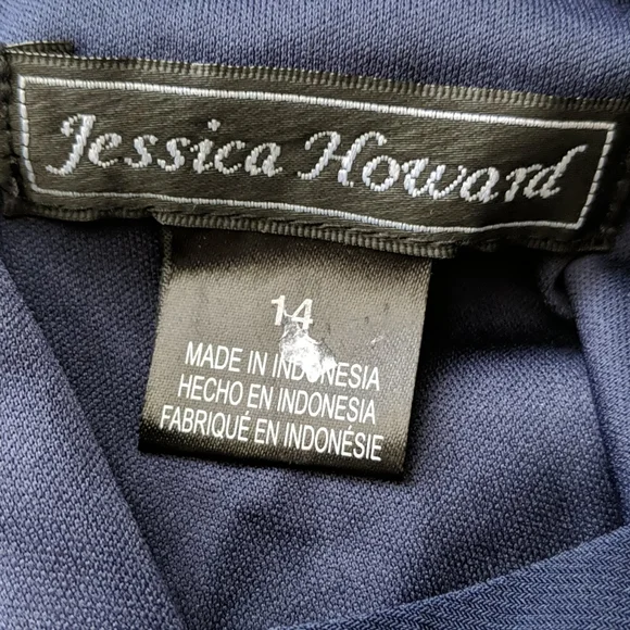 Jessica Howard Women Floral Pleated Cocktail Dress - Picture 8 of 9